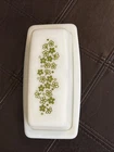 Vintage Pyrex Crazy Daisy Spring Blossom Butter Dish