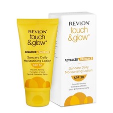 Revlon Touch  Glow Advanced Radiance Sun Care Moisturizing Lotion SPF 30 ,50ml,