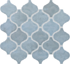 Whimsy Gloss Arabesque Mosaic Tile 11"x12" - 10 Pieces per Carton