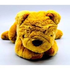 Animal Alley Toys R Us Shar Pei Plush Dog Wrinkled Stuffed Animal 2000 13 inch