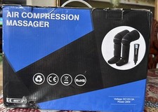 Air Compression Massager with Heat for Foot, Leg, Calf, and Thigh