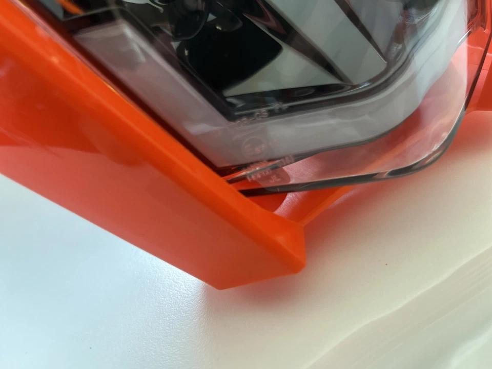 LED Scheinwerfer Lichtmaske KTM EXC SMCR mit E-NUMMER - Bild 3 von 4