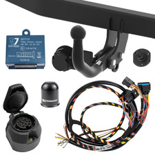 Anhängerkupplung starr +ES SPEZ 13p für VW Golf 6 VI 1K 08-12 3/5-Tür Fließheck