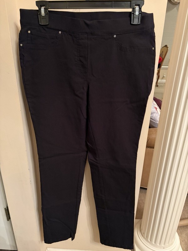 Vintage Rafaella Black Comfort Pants Style# RSBF6159 Size 8 - Gently Used