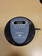 Insignia Portable CD Player Car NS-P4112 60 Sec Anti-Shock Protection Black Gray