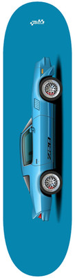 Car Art Camaro z28 Skateboard Deck hot rod owner gift idea, v8 garage office v1