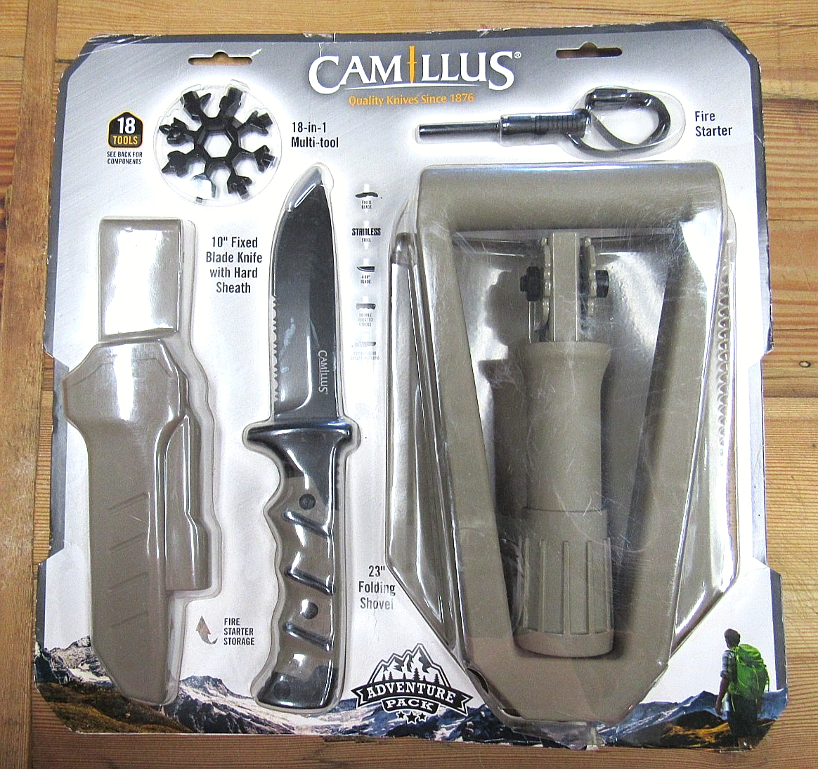 Camillus 19662 Camping Hunting Hatchet ADVENTURE PACK for sale