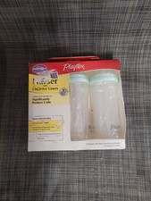 Vintage Playtex Nurser Bottle Set Of 3 with Drop Ins Giftset