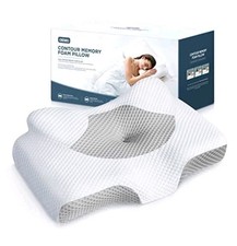 Osteo Cervical Pillow Neck Pain Relief Hollow Design Odorless Memory Foam NEW