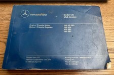 1986-1991 Mercedes Benz 300se 300sel 300sdl 420sel 560sel Parts Catalog Manual 1986-1991 Mercedes Benz 300se 300sel 300sdl 420sel 560sel Parts Catalog Manual