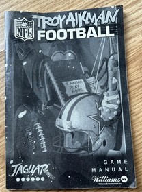 Atari Jaguar Troy Aikman Football  64-bit Interactive Multimedia Cartridge