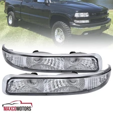 Bumper Lights Fits 1999-2002 Chevy Silverado 00-06 Tahoe Suburban Turn Signal