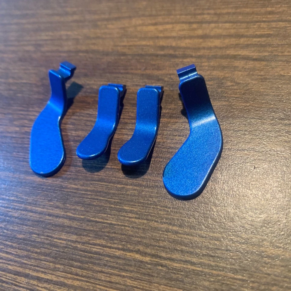 Microsoft Xbox Elite Series 2 Controller Paddles Back Buttons Accessories Blue - Image 4 of 4