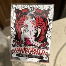 2024 Panini Donruss Baseball Heston Kjerstad #11 Unleashed