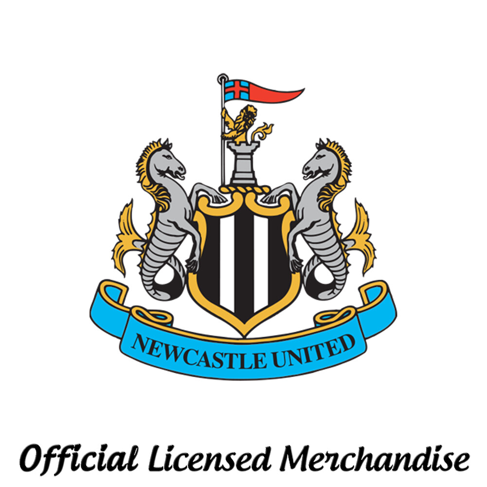 Newcastle United FC Firma Ufficiale Metallizzata Taglia 5 Calcio NUFC - Foto 7