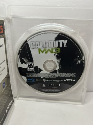 Call of Duty: Modern Warfare 3 -- (Sony PlayStation 3, 2011)