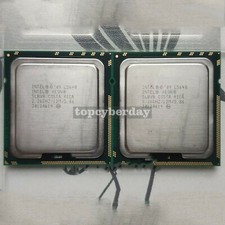 Pair Xeon L5640 CPU Six-Core 2.26GHz 12MB 5.86GTs LGA1366 60W 2025