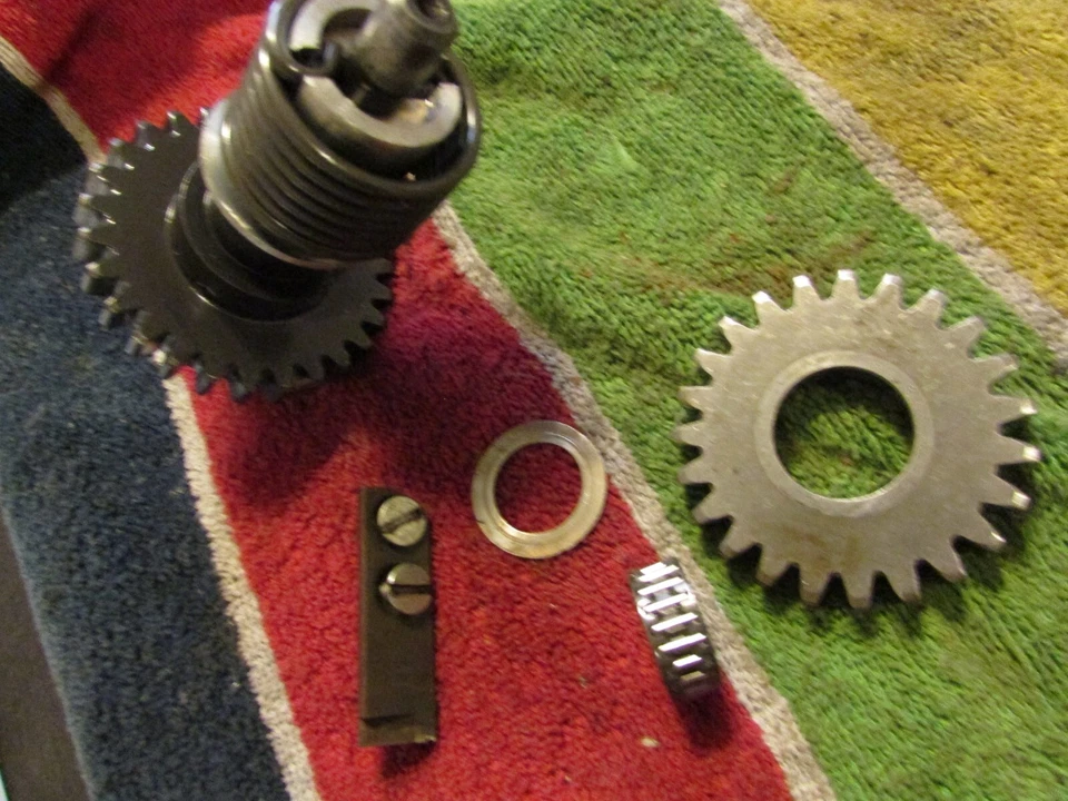 Husqvarna 390 1980 montaje de eje de arranque automático 390acc 420ae 420axc Foto 4 de 4