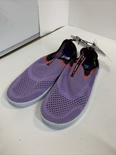 Speedo Junior Surf Strider Water Shoes - Lavender/Pink 2-3 NWT