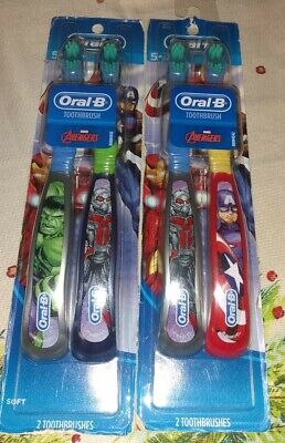 2 lot Oral-B Stages Avengers Years 300416691121 eBay