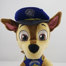 2017 Spin Master Plush Paw Patrol Chase Police Puppy Talking Toy 11" SEE VIDEO