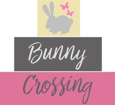 Stencil Bunny Crossing Crafts Blocks Butterflies Easter Primitive Script Font