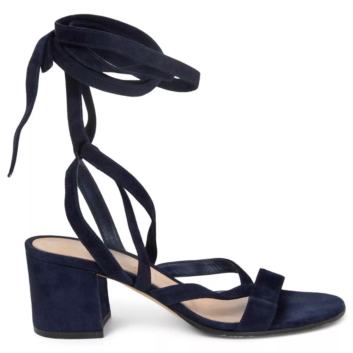 Navy suede sandals discount