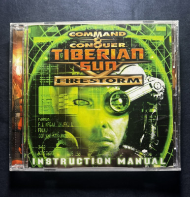 Command & Conquer: Tiberian Sun -- Firestorm Instruction Manul (PC, 2000) 