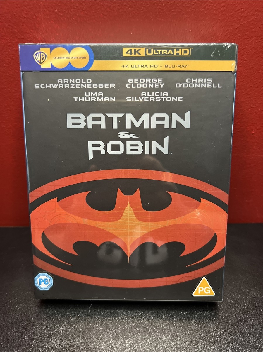バットマン＆ロビン スチールブック 4K UHD + Blu-ray Amazon.com: Batman & Robin (Ultimate Collector's Edition