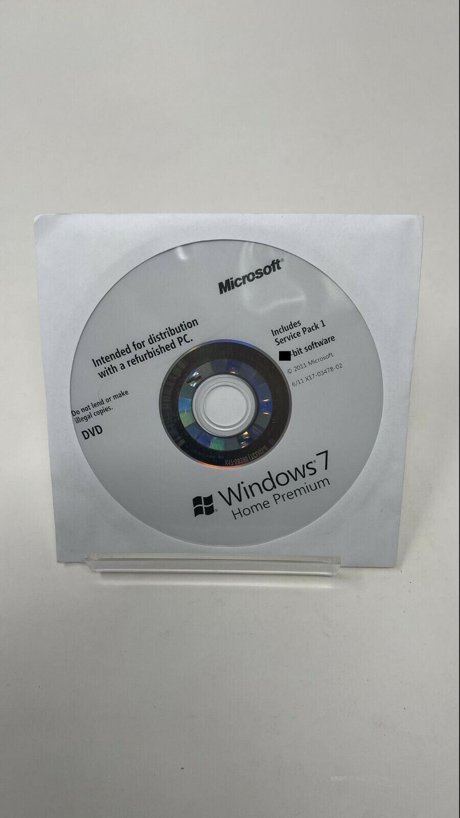 Windows 7 Home Premium 64 Bit Refurbished Dvd With Coa Key | Ebay