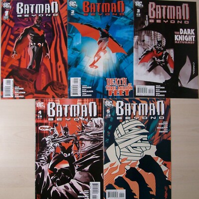 BATMAN BEYOND #1-5 - 3RD SERIES - 5 PC LOT (8.5/9.0) 2010