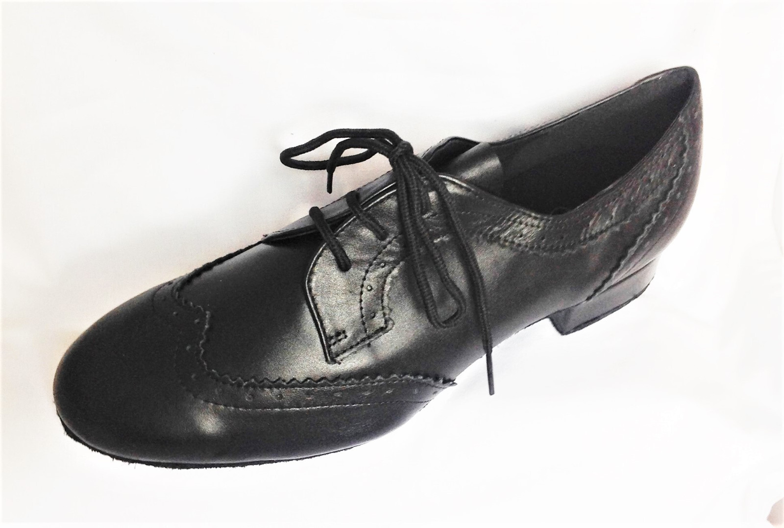 Zapatos de baile de salsa, salón de baile de salsa blancos/negros o negros para hombre - 7-12