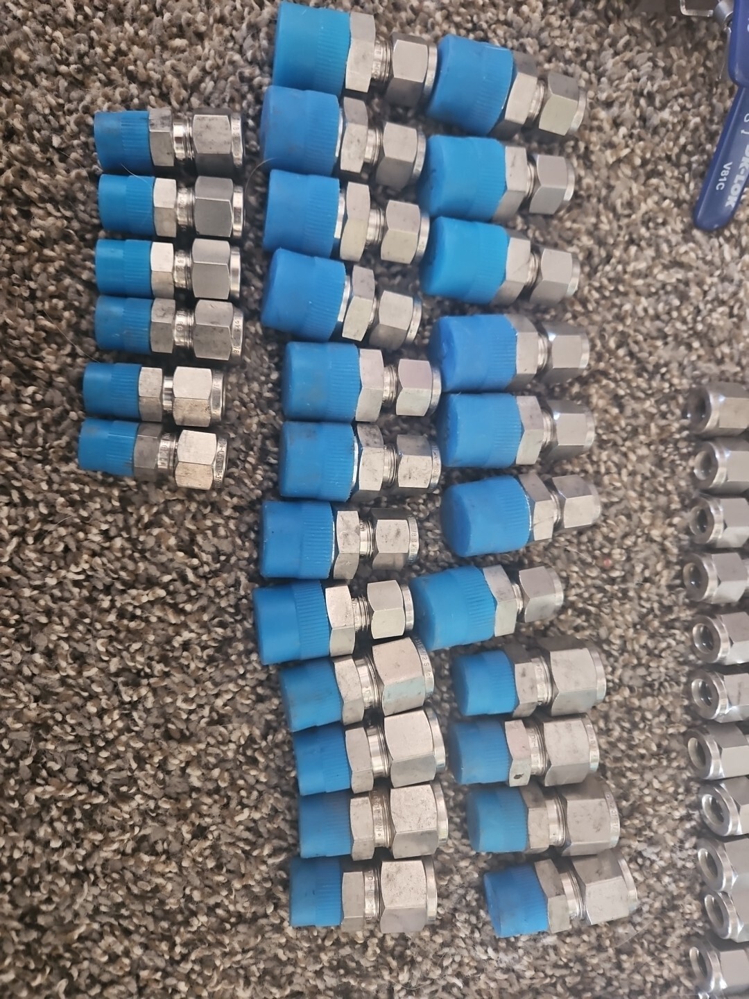 Huge 70 Piece Dklok (Swagelok) Fittings eBay