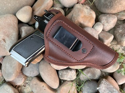IWB SOFT LEATHER HOLSTER COW BOY HOLSTER 100% GENUINE LEATHER GUN SELLER USA