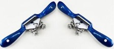2X SPOKESHAVE PLANER FLAT FACE 250MM ADJUSTABLE WOOD PLANE TOOL