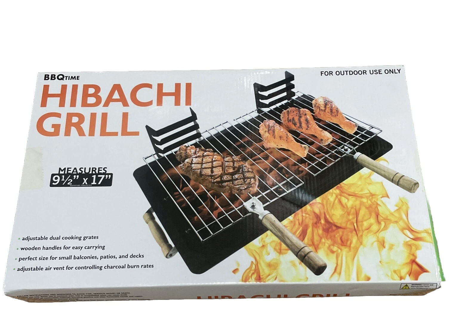 New Hibachi Grill Charcoal Cooking Light Portable Charcoal BBQ Outdoor
Opens in a new window or tab