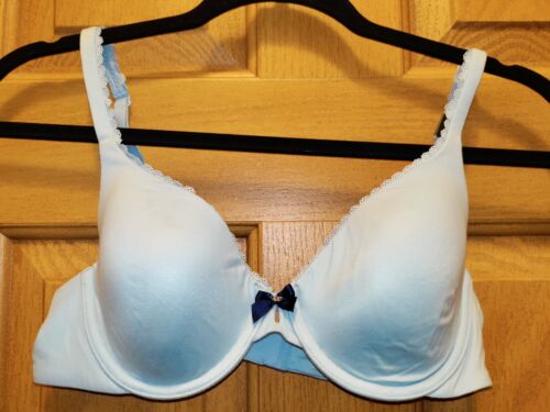 Neu mit Etikett Victoria's Secret Wear Everywhere leicht gefüttert Größe 34B babyblau