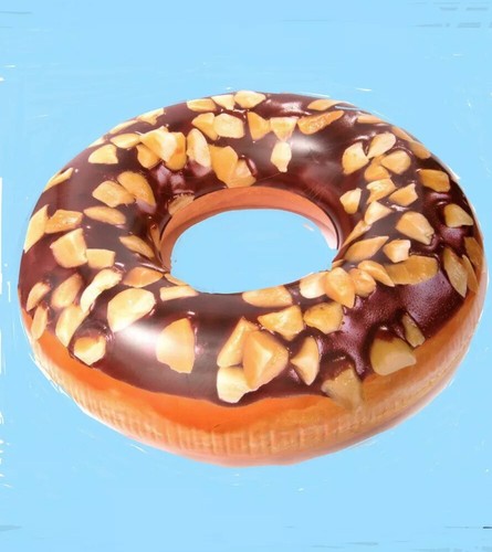 Intex Nutty Chocolate Donut Inflatable 