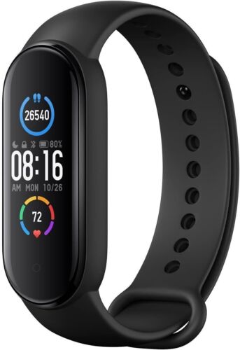 Xiaomi Mi Smart Band 5 Watch - 1.1 Inch AMOLED True Color Screen - Black