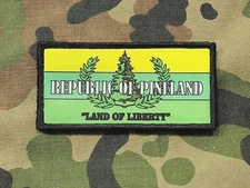 Republic of Pineland 2x4 Tactical Patch Special Forces Robin Sage Resistance