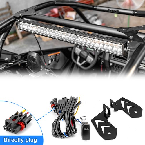 WEISEN Para 2022-2025 Polaris RZR Pro R 32" Barra de Luz LED Trasera Soporte Kit de Alambres - Imagen 19 de 20