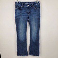 Wrangler Boot Cut Women's Denim Blue Boot Fit Jeans Size 11 x 32