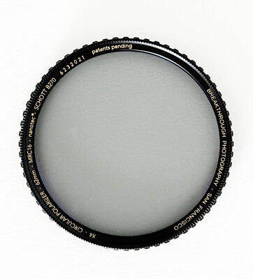 Breakthrough Photography 62mm X4 CPL (Circular Polarizer) MRC16
