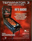 TERMINATOR 3 Rise of the Machines  - Stern Pinball Flyer - 2003 - Box Shipped — photo 1