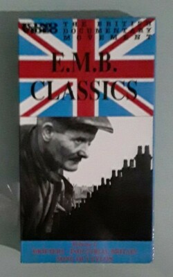 emb E.M.B. CLASSICS drifters / industrial britain  song of ceylon VHS VIDEOTAPE 
