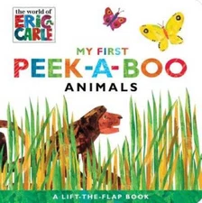 My First Peek-a-Boo Animals (The World of Eric Carle) - Board book - VERY GOOD