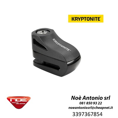 SCHEIBENSCHLOSS SCOOTER KEEPER 5 MM SCHWARZ KRYPTONITE COD15521
