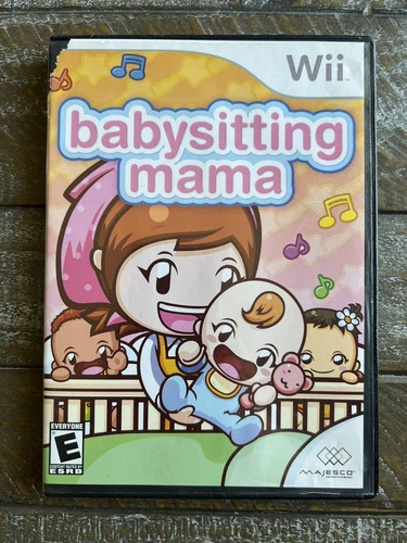 Babysitting Mama Nintendo Wii Game (2010) - Complete, Acceptable Condition