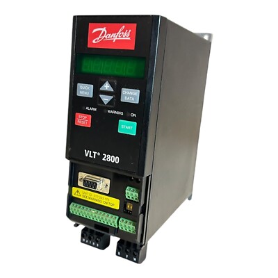 Danfoss VLT2803 195N0007 Frequency Converter VLT2803PS2B20STR1DBF10A00C0 V,