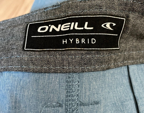 O'NEILL Board Shorts Men's Size 30 Reserve Heather Hybrid Blue Hyper Dry $52 - Picture 5 of 6